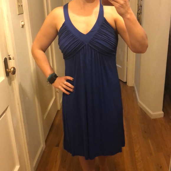 Royal blue dress - Picture 3 of 4